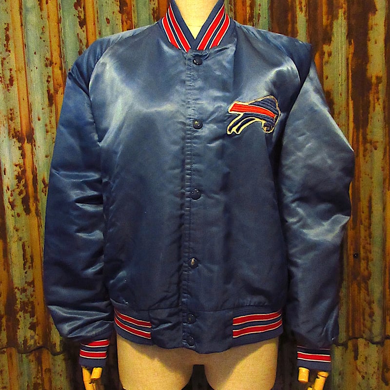ビンテージ90's○BUFFALO BILLSパッチ付きナイロンスタジアム