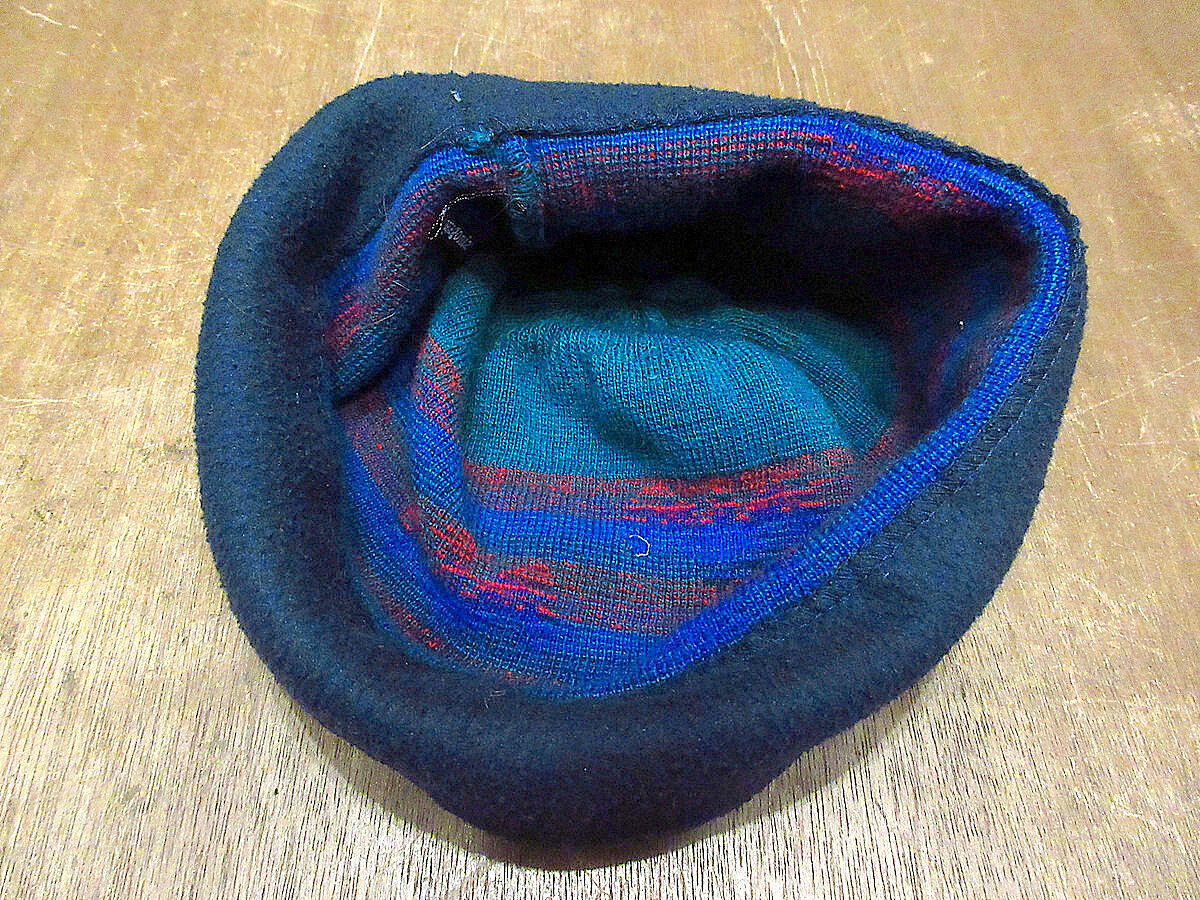 ビンテージ90's○Patagoniaキッズ サンダーバード総柄ニット帽