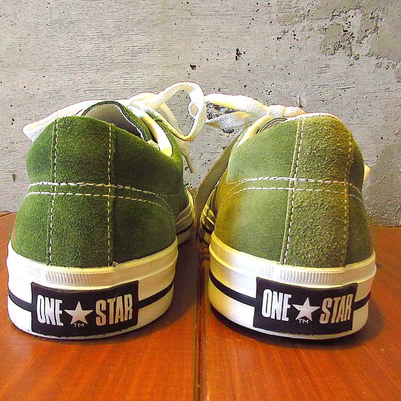 ビンテージ90's○DEADSTOCK CONVERSE ONE STARアボカド/ホワイトs ビンテージ90's○DEADSTOCK CONVERSE ONE STARアボカド/ホワイトs