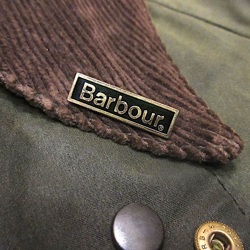 ビンテージ90's○Barbour THE MARK PHILLIPSオイルドジャケットsiz