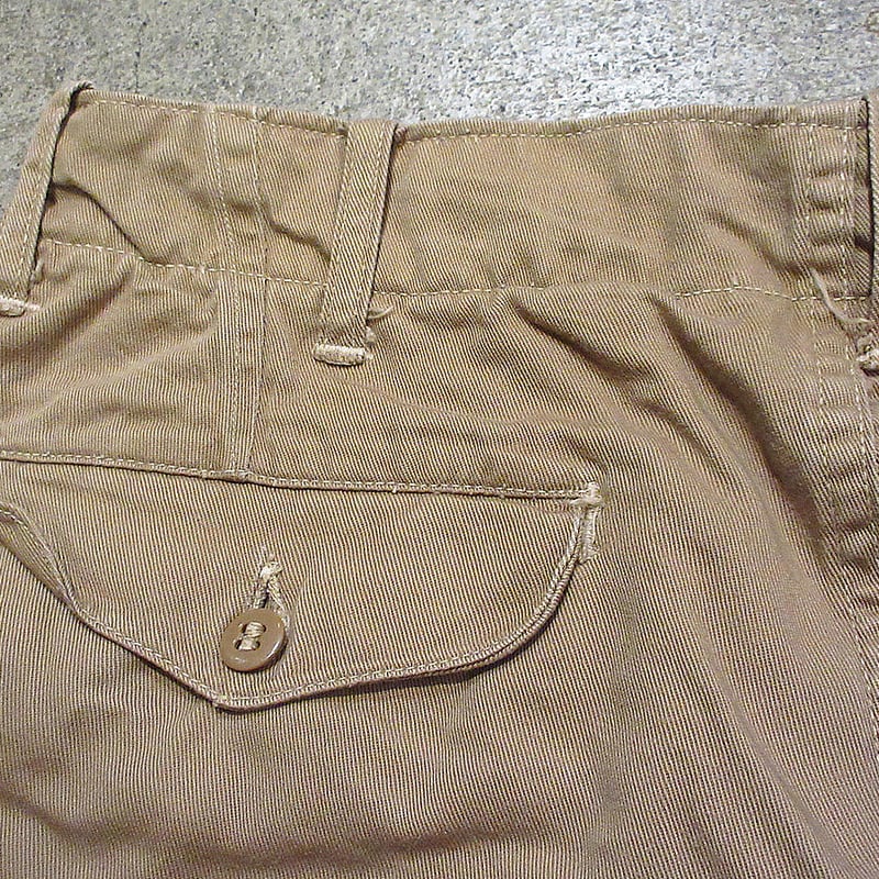 ビンテージ40's○USMCボタンフライチノトラウザーズ実寸W74cm