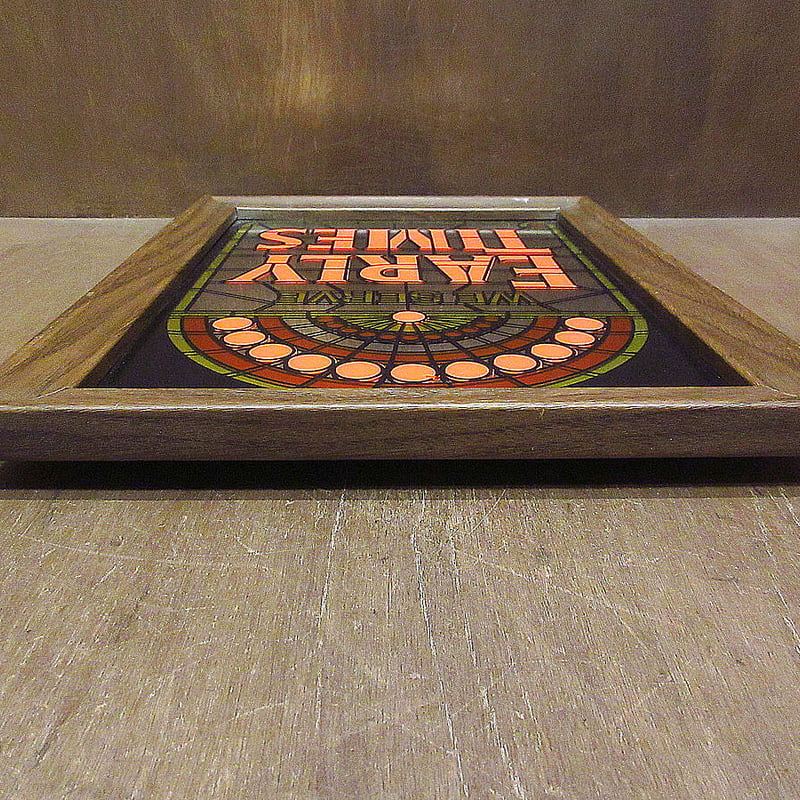 ビンテージ○EARLY TIMESパブミラー○210422f5-sign鏡壁掛けサイン雑貨