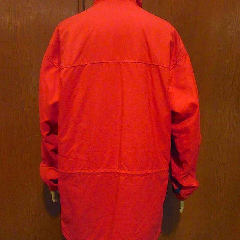 ビンテージ80's○Patagonia三角タグナイロン中綿ジャケット赤size S