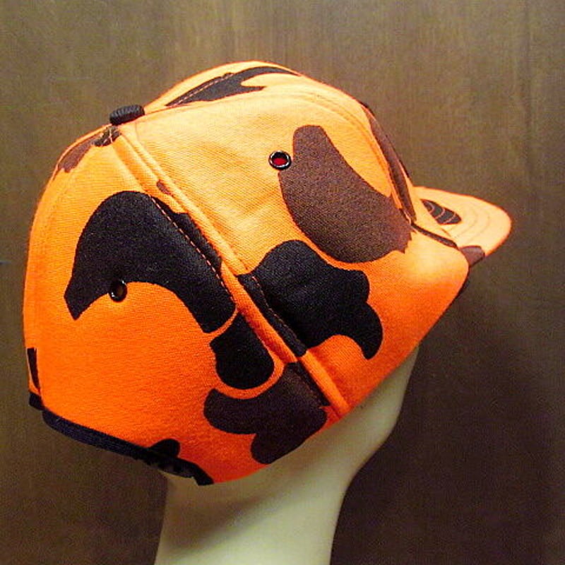 ビンテージ80's○DEADSTOCK ROUGH COUNTRY ダックハンターカモキャップ