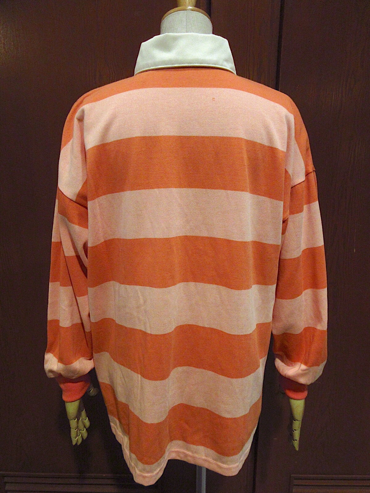 ビンテージ80's○JCPenneyレディースボーダーラガーシャツsize L ビンテージ80's○JCPenneyレディースボーダーラガーシャツsize L