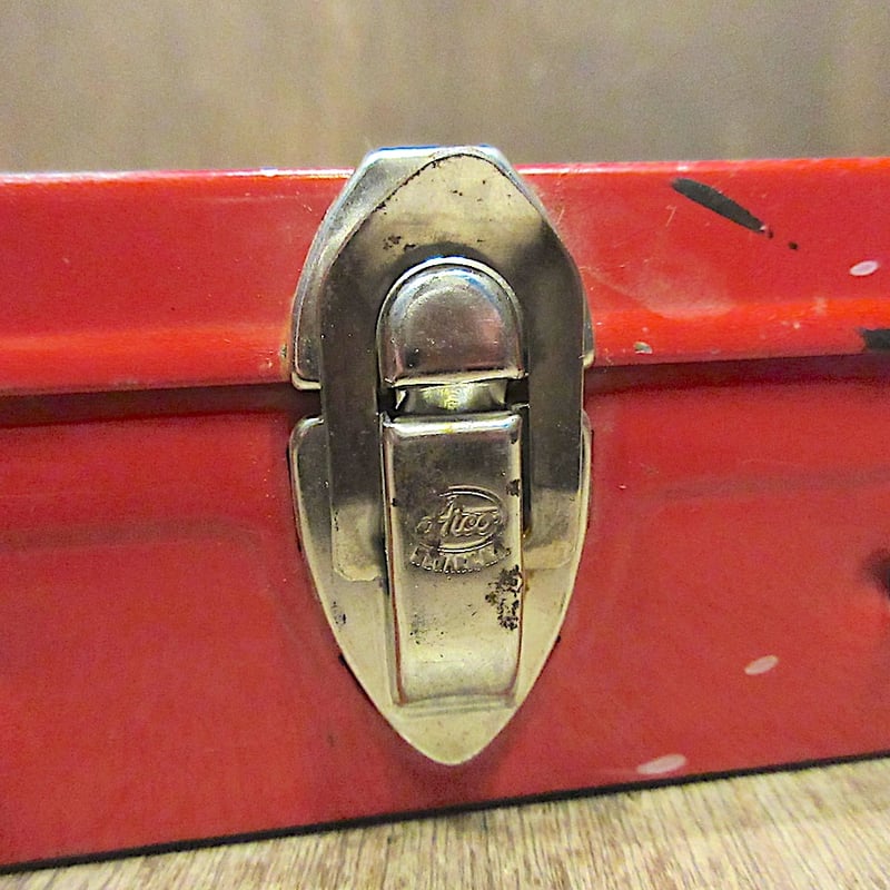 ビンテージ○WENメタルツールボックス○251030z4-bxs金属ボックス工具