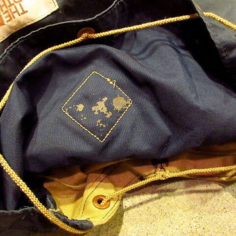 ビンテージ70's○THE NORTH FACE 茶タグ ボトムレザーバック