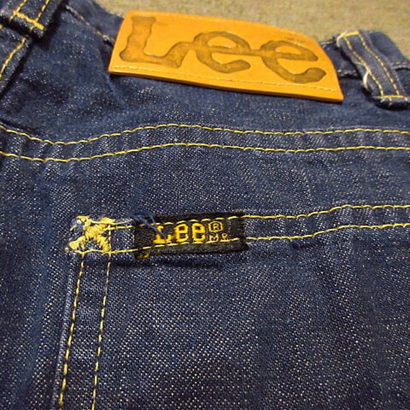 ビンテージ70's○Lee RIDERSサイド黒タグボーイズジーンズsize