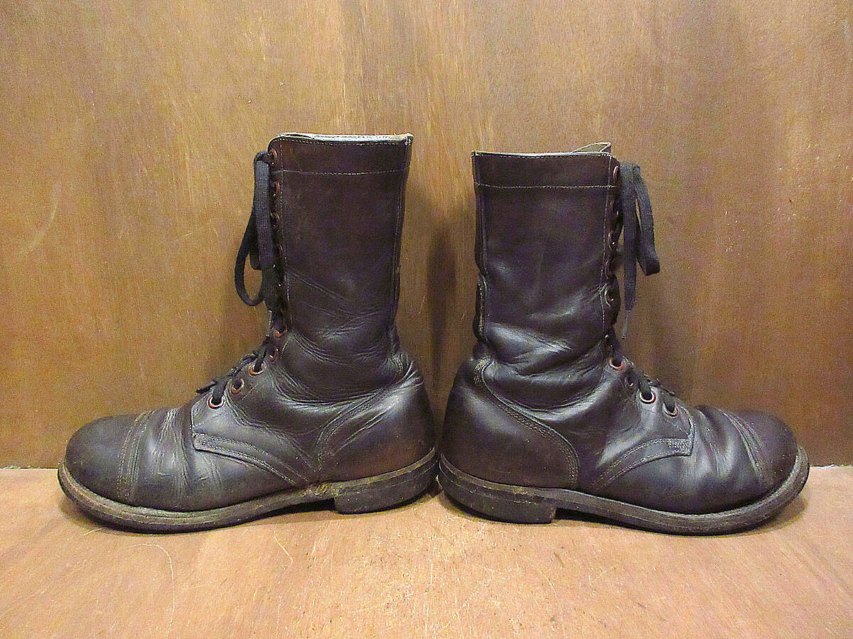 ビンテージ50's○U.S.ARMY M-48コンバットブーツ焦げ茶size 8 1/2W○2