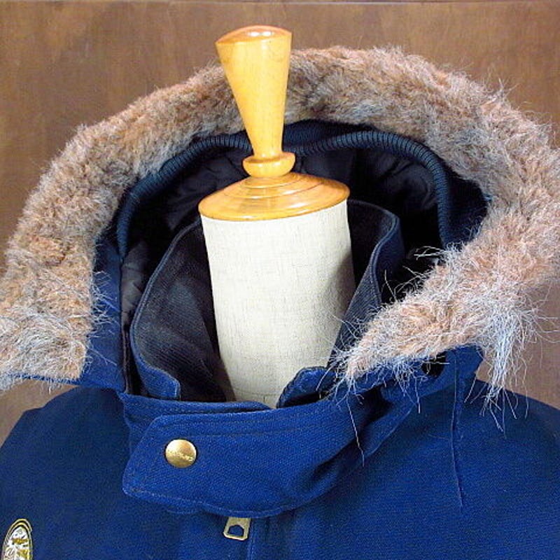 Carhartt (カーハート)デニムデトロイトジャケット　USA製　フード付 古着 80年代 カーハート Carhartt 100周年モデル デトロイト