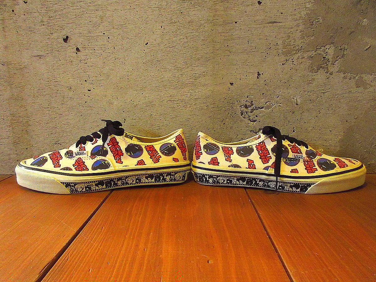 ビンテージ80's○DEADSTOCK VANS DICK TRACYオーセンティックsize ビンテージ80's○DEADSTOCK VANS DICK TRACYオーセンティックsize