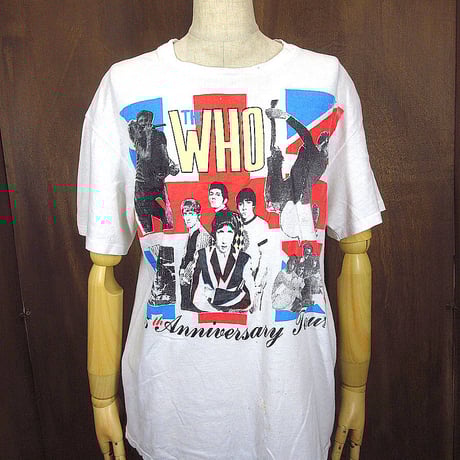 THE WHO 再結成時 Tシャツ 80's The Who 