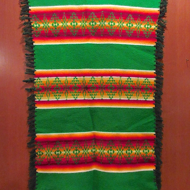 ビンテージ30's40's○PENDLETON Beaver Stateウールネイティブ柄ブラ