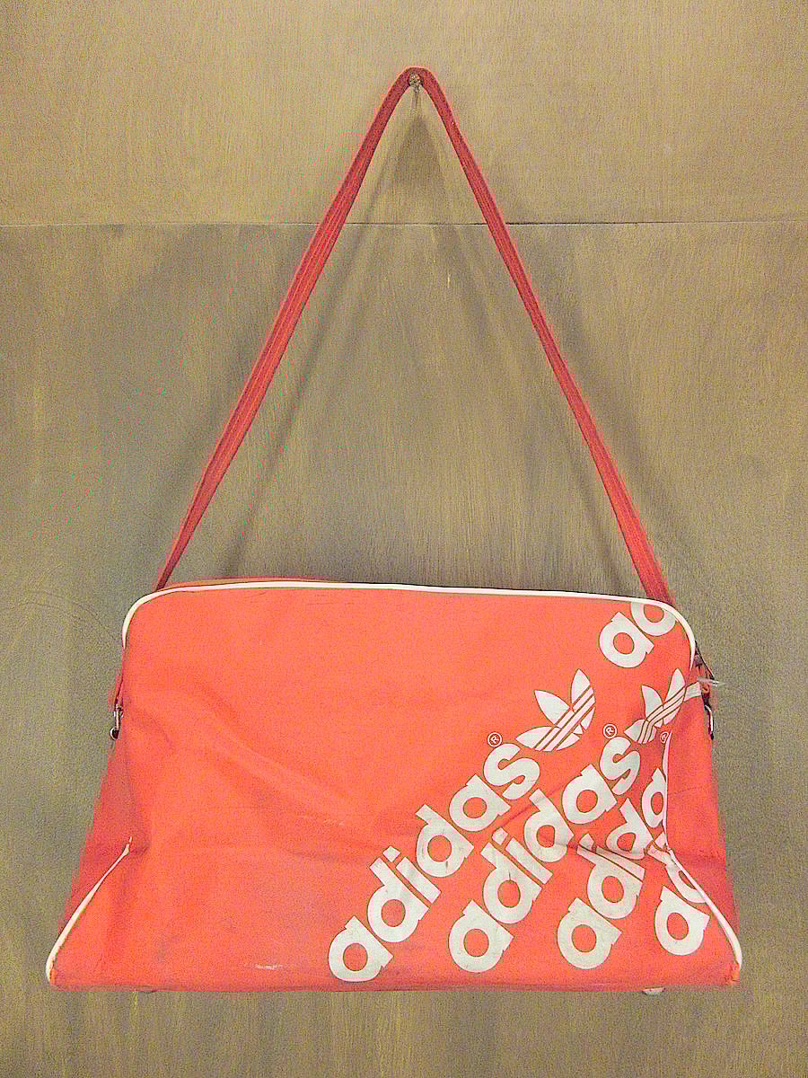 ビンテージ80's○adidasショルダーバッグ赤○250325j5-bag-bstn古着19