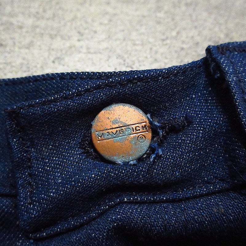 ビンテージ70's○DEADSTOCK MAVERICKデニムフレアパンツ表記W29 ビンテージ70's○DEADSTOCK MAVERICKデニムフレアパンツ表記W29