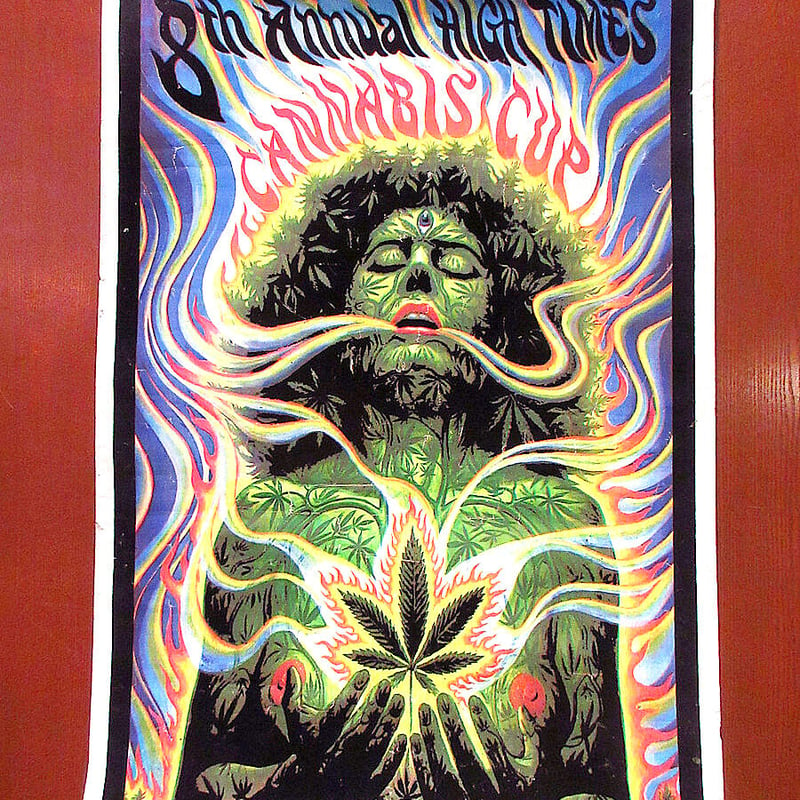 2000's○HIGH TIMES 8TH ANNUAL CANNABIS CUPポスター○2...