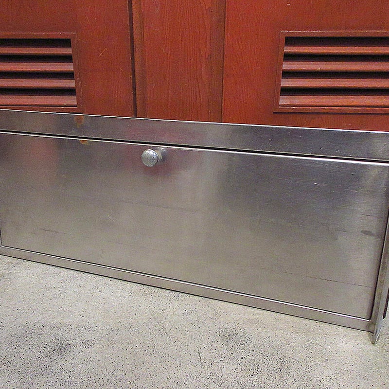 ビンテージ○壁掛けステンレスラック○230130i8-rackメタル金属