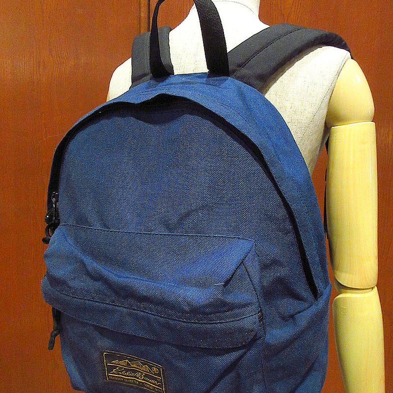 【eddie bauer】80s エディーバウアー デイパック 80s EddieBauerエディーバウアー 3WAY バックパック 紺
