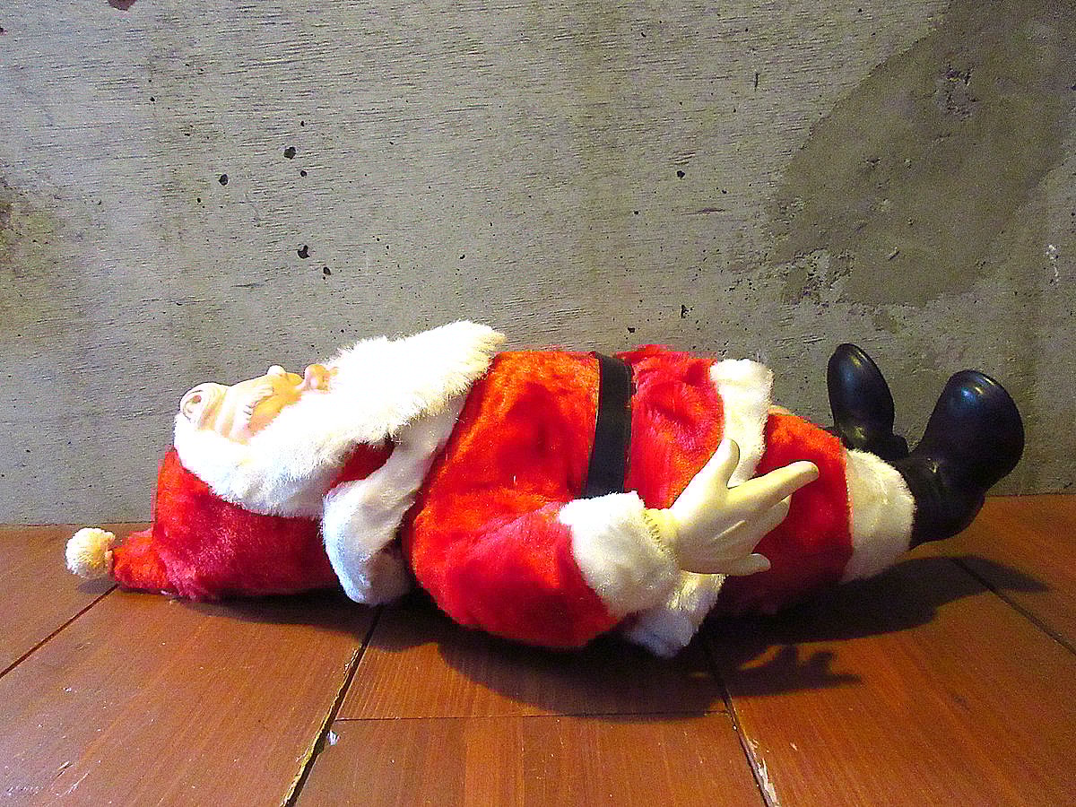 ビンテージ50's○ラバーフェイスサンタクロースラージサイズドール