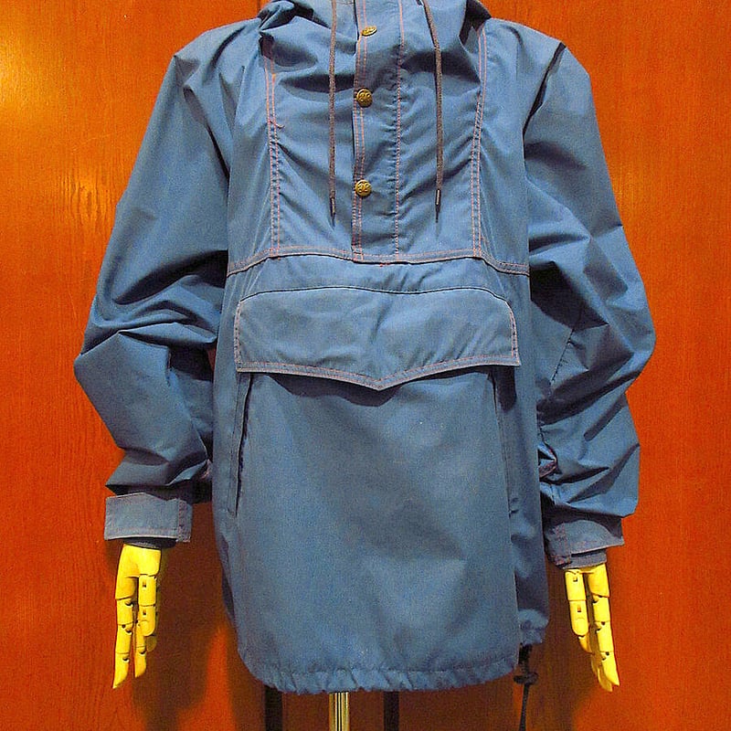 80s エディーバウアー ナイロンプルオーバー ネイビー 80S90S 黒タグ エディーバウアー ナイロンプルオーバー