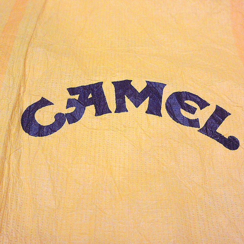 ビンテージ90's○CAMELフルジップペーパージャケットsize XL○230318j3