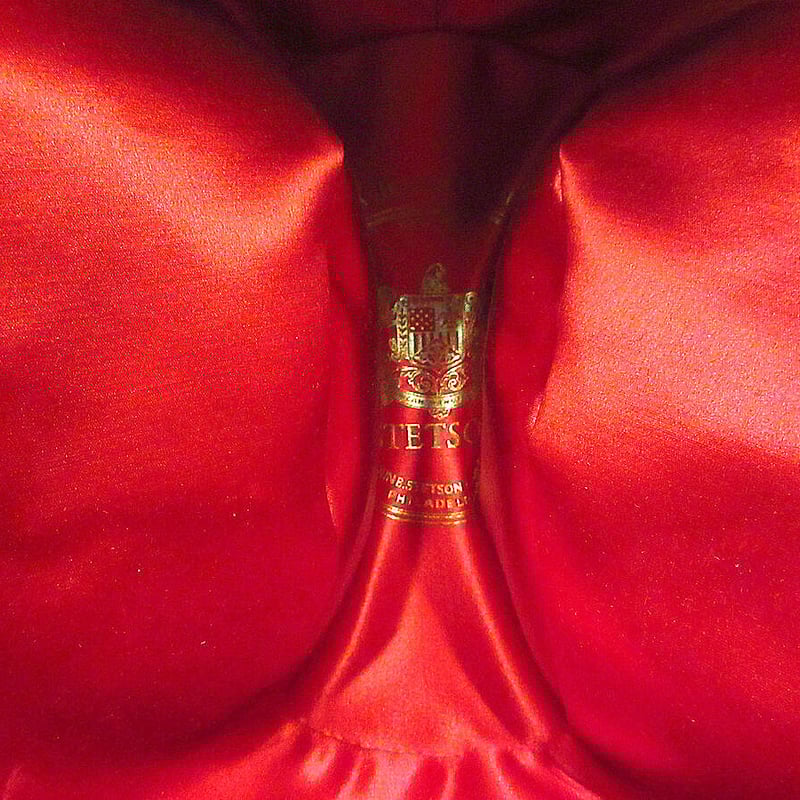 ビンテージ-40's○DEADSTOCK箱付きSTETSON 3Xフェルトカウボーイハット