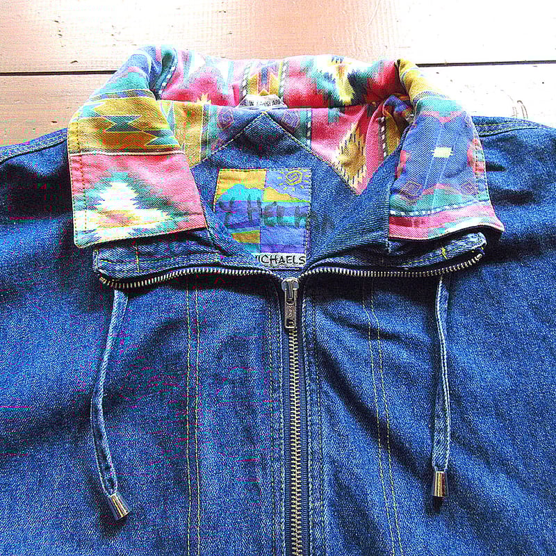 ビンテージ80's90's○JULIA MICHAELSレディースネイティブ柄 ビンテージ80's90's○JULIA MICHAELSレディースネイティブ柄