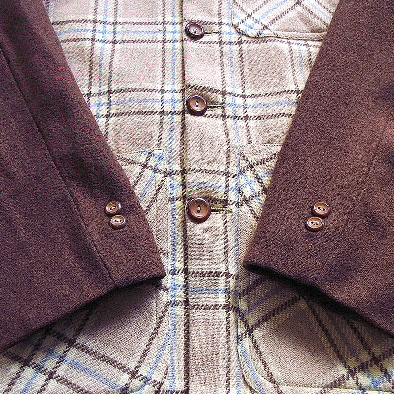 40〜50s ウールジャケット 40-50s wool zip jacket