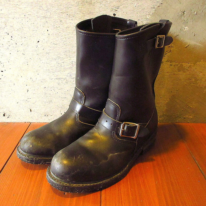 ビンテージ90's○BRAHMAエンジニアブーツ黒size 7 1/2○230919k5-m-...