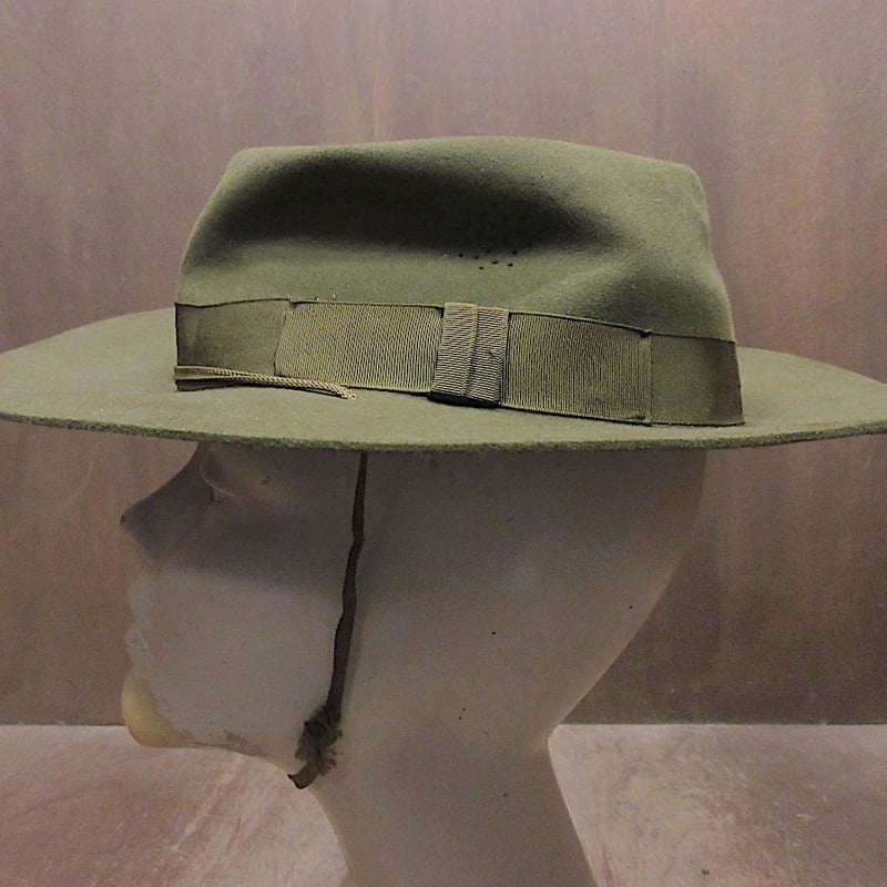 PENNEY'S1940'sヴィンテージソフトハット レトロ＆1940年代の帽子 | Agnoulita 帽子 - ヴィンテージ