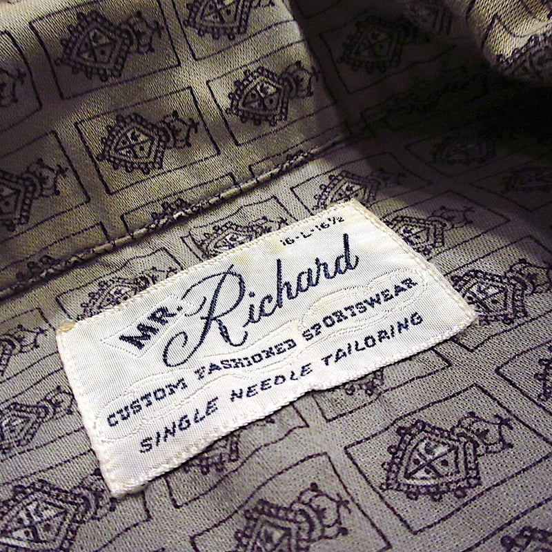 ビンテージ50's60'sパイルシャツ 7月23日（火）入荷！50〜60s Vintage zip up パイル T