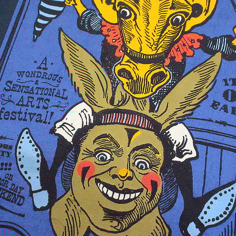 ビンテージ90's○BUMBERSHOOT '97プリントTシャツ青size XL ビンテージ90's○BUMBERSHOOT '97プリントTシャツ青size XL