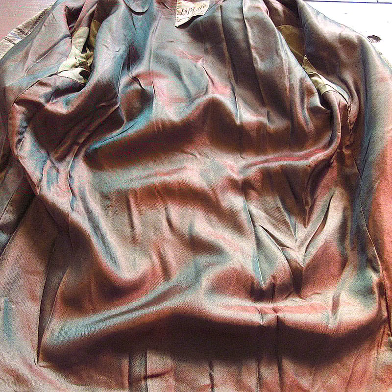 50s jackmans ナッソージャケット ギャバジン×ウール ブラウン レア CLJ-035＊1950s スタイルナッソージャケット 