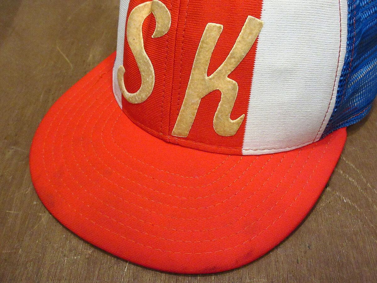 ビンテージ70's80's○Lucky Stripes トリコロールメッシュ ビンテージ70's80's○Lucky Stripes トリコロールメッシュ