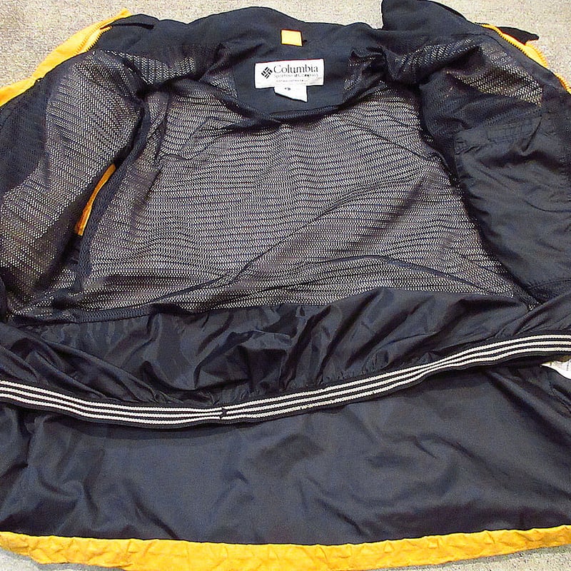 ビンテージ90's○Columbia TITANIUMマウンテンジャケット黄size S/M○