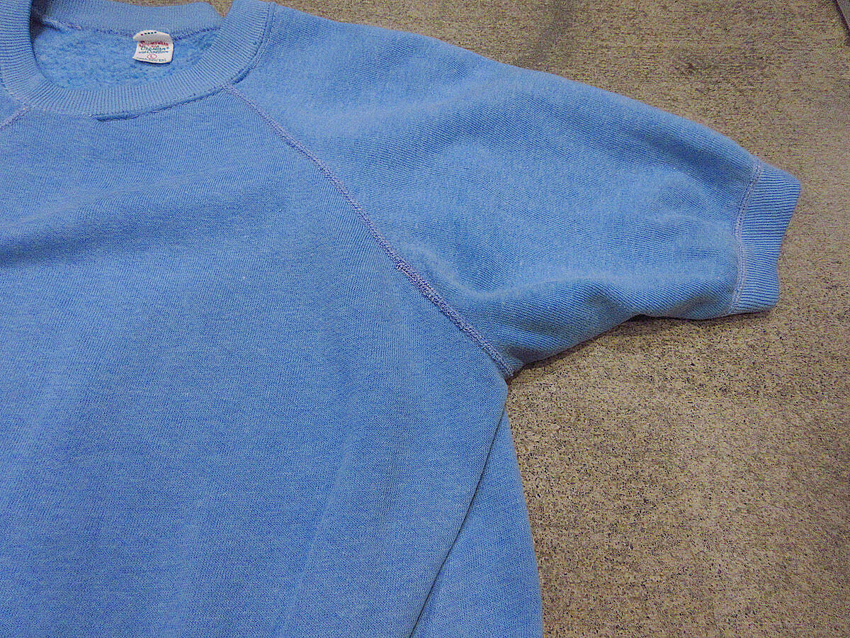 ビンテージ60's70's○SPORTSWEARラグラン半袖スウェットsize L○22041