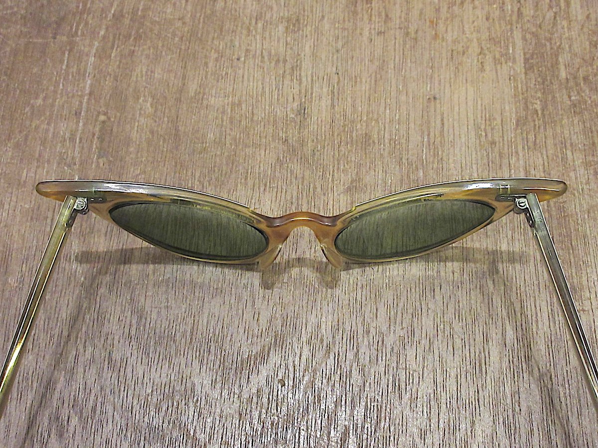 ビンテージ50's60's○B＆L RAY-BANキャッツアイサングラス