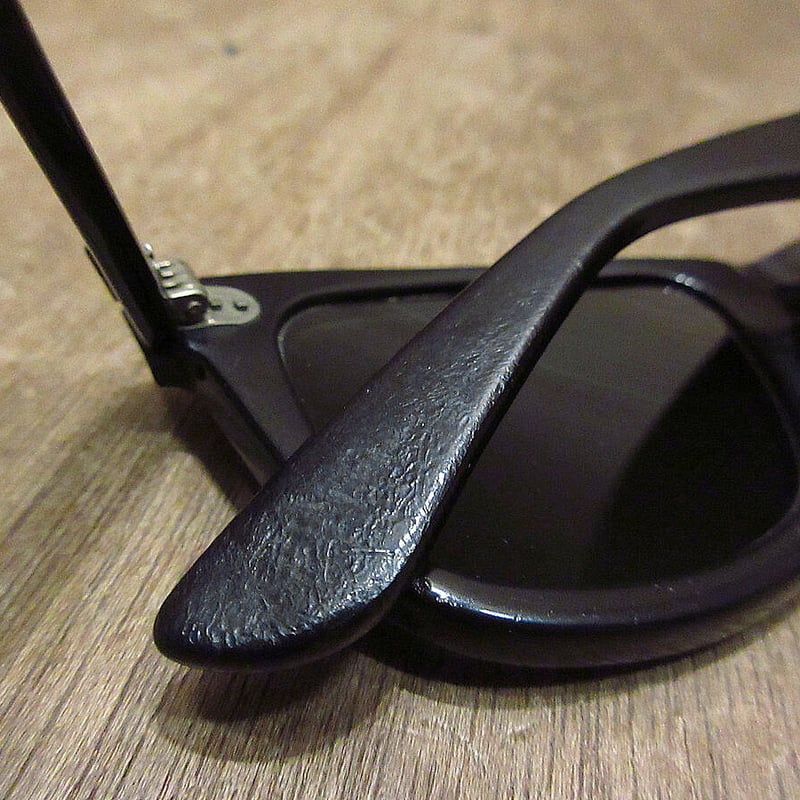 Ray Ban WAYFARER B&L 70's USA ウェイファーラー GIG LAMPS 1970s-1980s B&L RAYBAN WAYFARER 1 MATTE BLACK