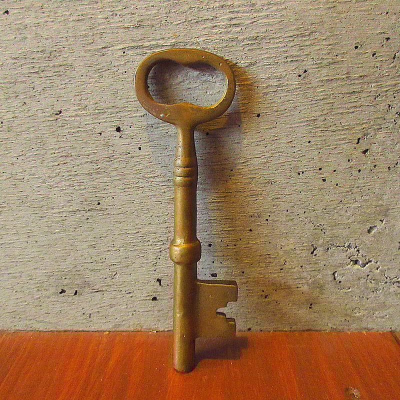 ビンテージ○ブラス鍵3点セット○240711k4-otclct 真鍮カギキー