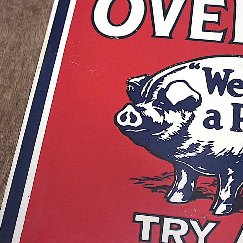 FINCK'S○DETROIT-SPECIAL OVERALLSメタルサイン○250709z6