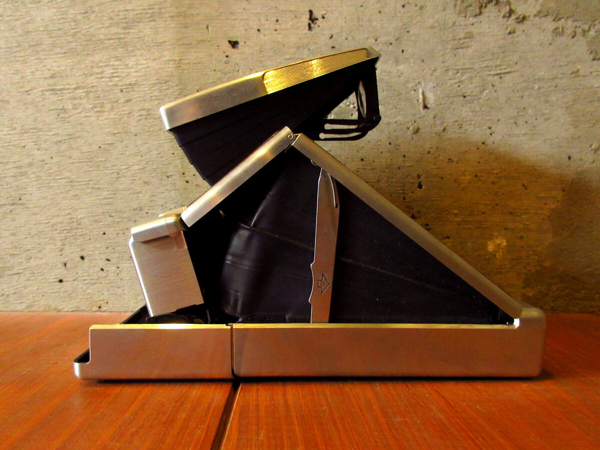 ジャンク品　Polaroid SX-70 Land Camera ビンテージ70s○ケース付きPOLAROID SX-70 LAND CAMERAジャンク