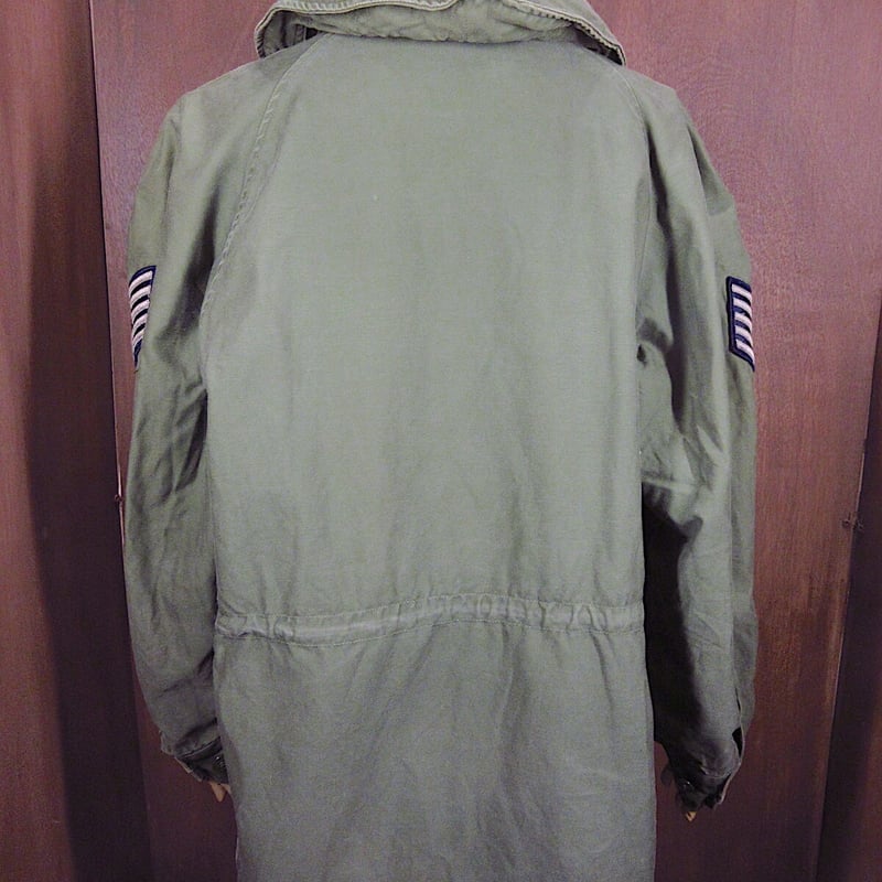 ビンテージ60's○USAFコットンサテンキャトルジャケットsize M-R ビンテージ60's○USAFコットンサテンキャトルジャケットsize M-R