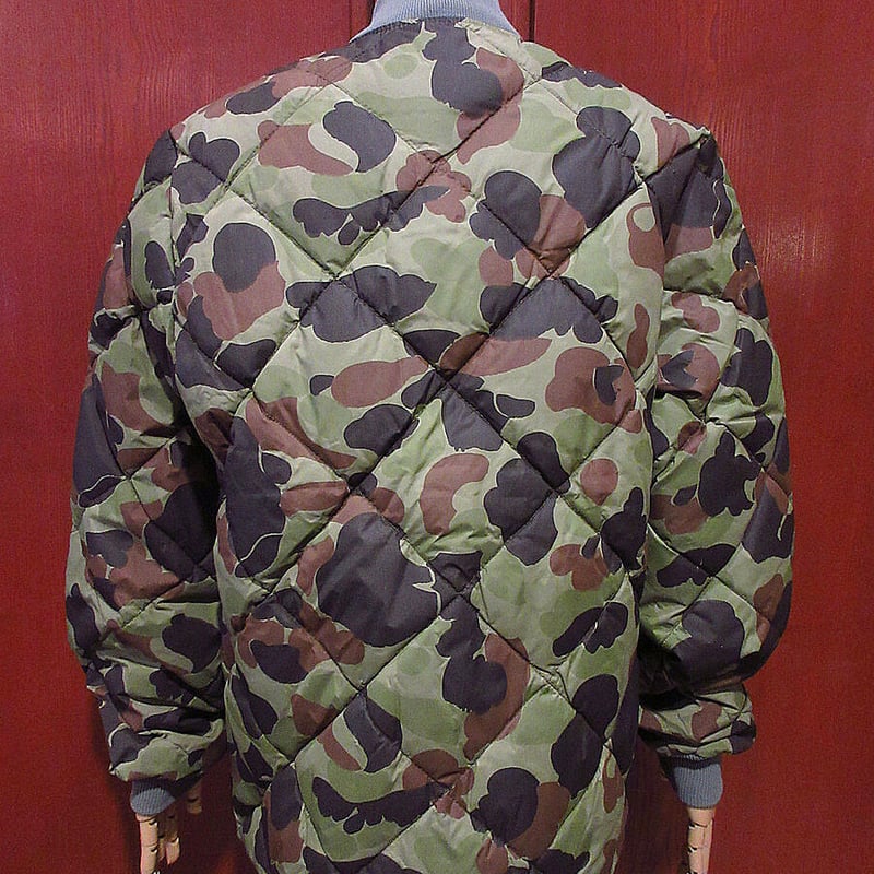 Eddie Bauer カモフラージュ　ダックハンター柄　70s ビンテージ70's80's○DEADSTOCK Eddie Bauerダックハンターカモダウン