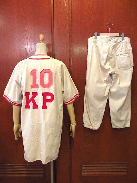 【ヴィンテージ】50sベースボールシャツ　ユニフォーム 50s vintage baseball shirt ヴィンテージ ベースボール シャツ
