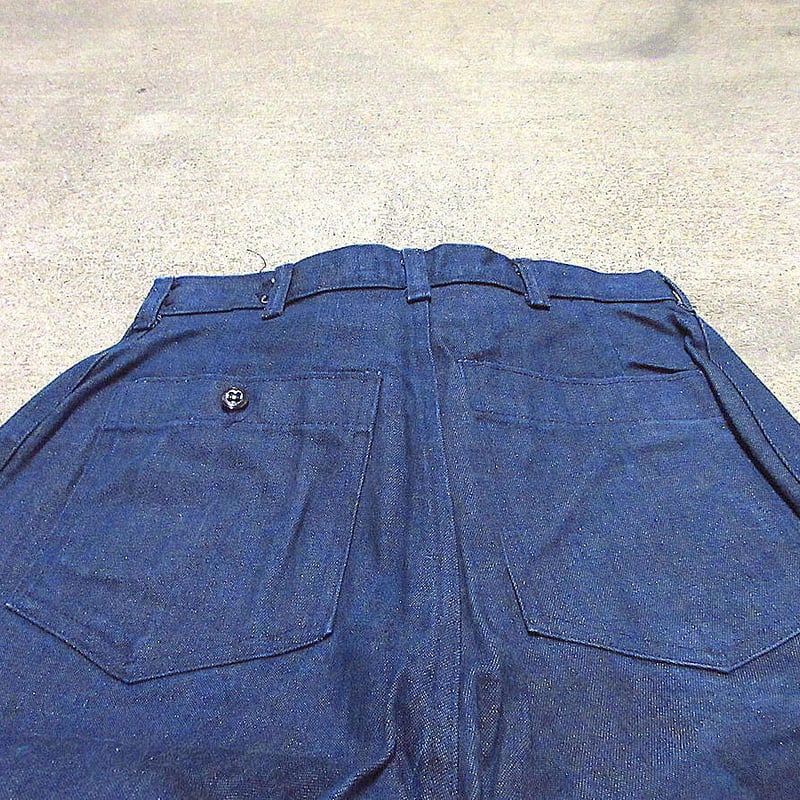 ビンテージ80's○U.S.NAVYレディースデニムセーラーパンツ表記 ビンテージ80's○U.S.NAVYレディースデニムセーラーパンツ表記