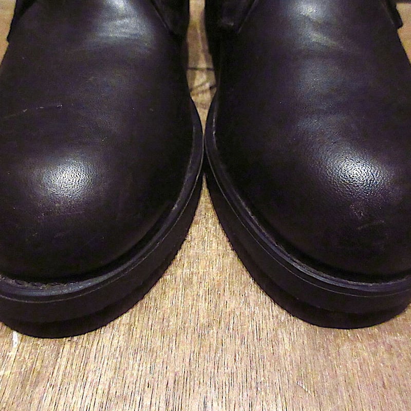 ビンテージ80's○DEADSTOCK U.S.NAVYチャッカブーツ黒size 8 XN○2...