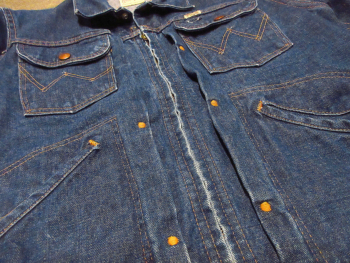 【古着】60s Wrangler 24mjz 状態良 36サイズ 古着】60s Wrangler 24mjz 状態良 36サイズ WRANGLER 24MJZ