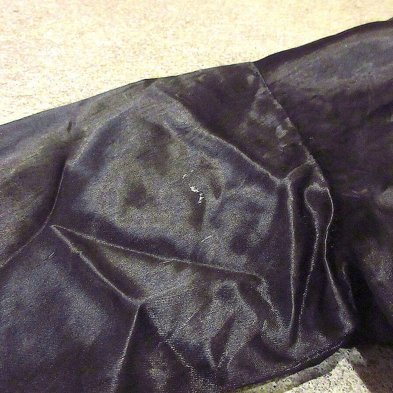 ビンテージ60's○キッズUDORN-THAILANDサテンスーベニアジャケット黒