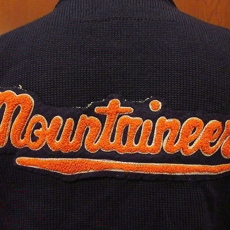 ビンテージ60's○Kandelレターマンカーディガン黒○240104i1-m-cdg