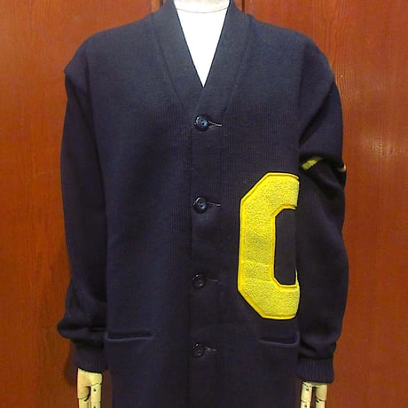 【日本製】デザイン ウール ニット カーディガン 古着 レトロ ビンテージ 80～90s LADIES FASHION フラワー刺繍デザイン ウールニット